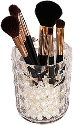 Opciones creativas para organizar tus brochas de maquillaje