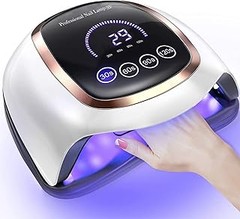 Tiempo promedio de secado del esmalte con lámparas de uñas