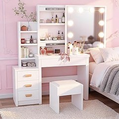 ¿Dónde comprar espejos de tocador con luces?