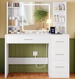 Top espejos de tocador con luces ideales para maquillaje