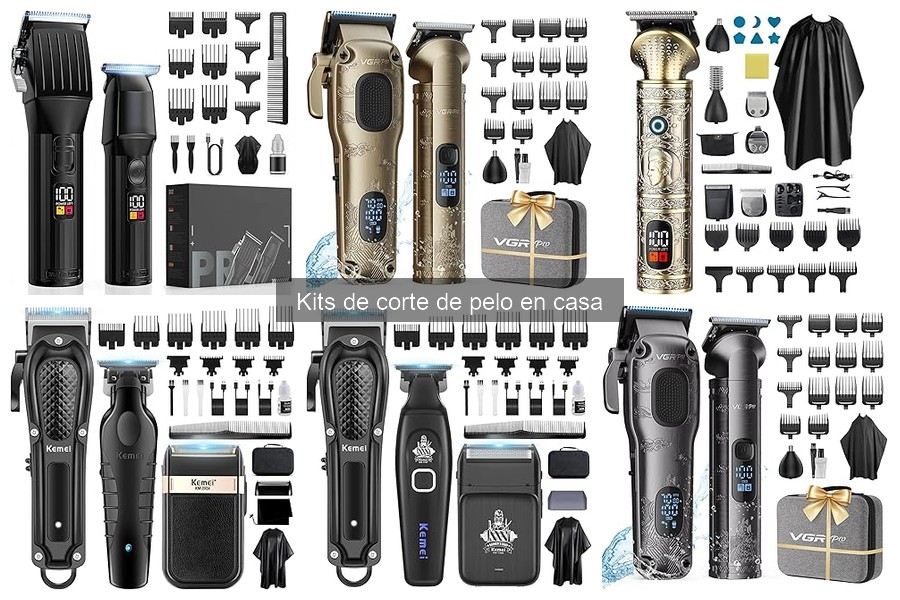 Accesorios en kits de corte de pelo: ¿realmente los necesitas?