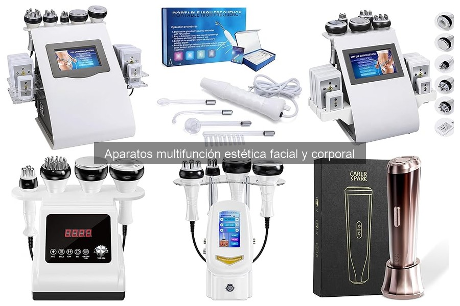 Accesorios Esenciales para Aparatos Multifunción Estéticos