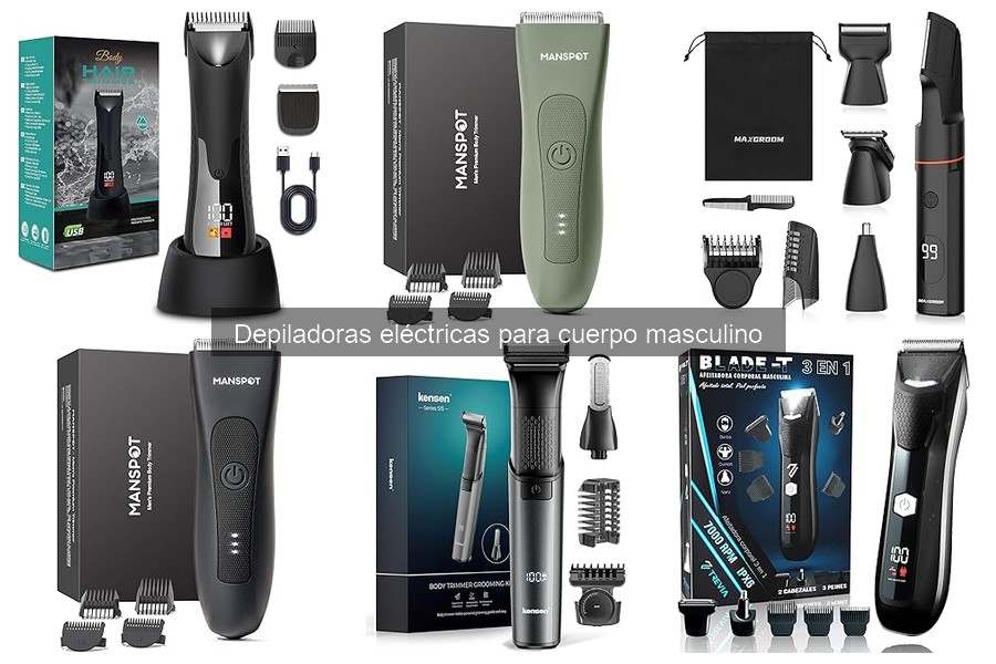 Accesorios Esenciales para Depiladoras Eléctricas para Hombres