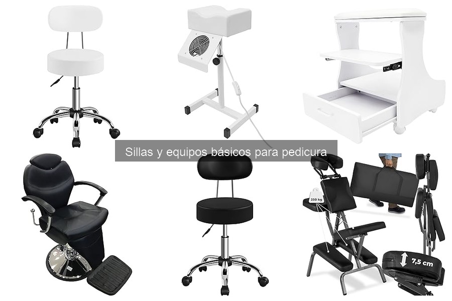 Accesorios imprescindibles para sillas de pedicura