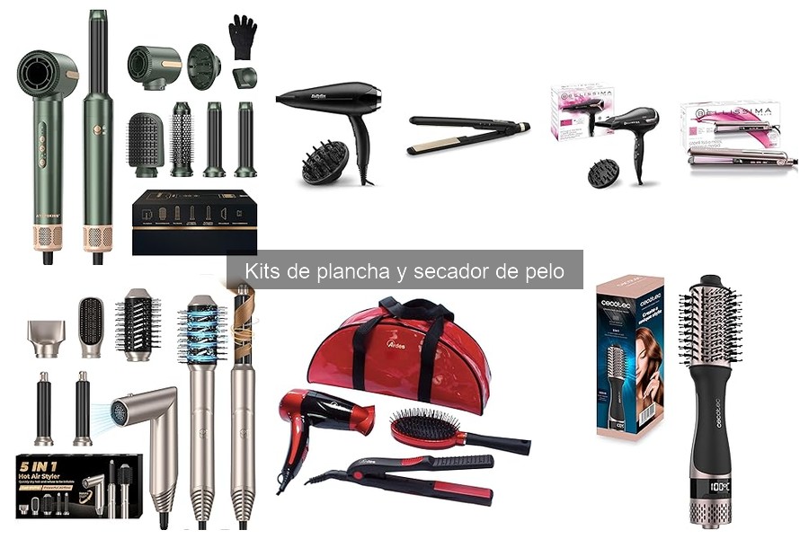 Accesorios imprescindibles para tu kit de plancha y secador