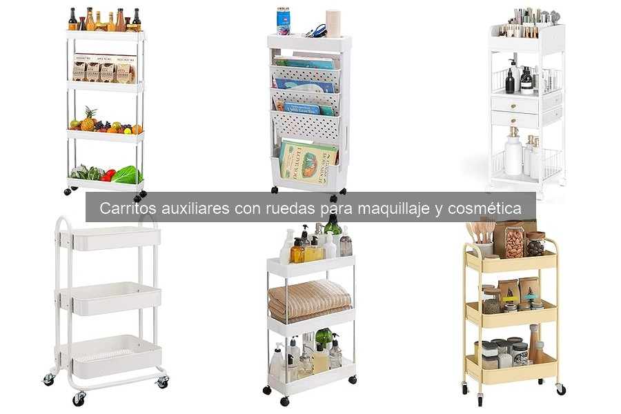 Alternativas a Carritos Auxiliares para Maquillaje