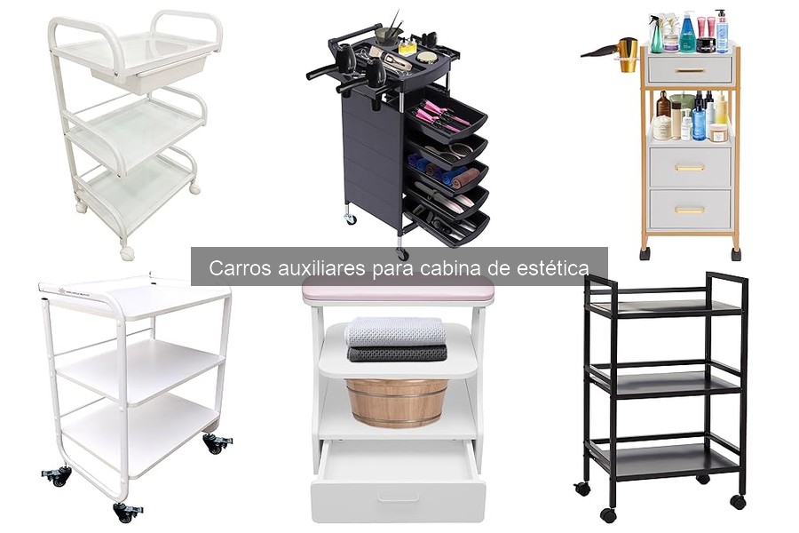 Alternativas a carros auxiliares en cabinas de estética