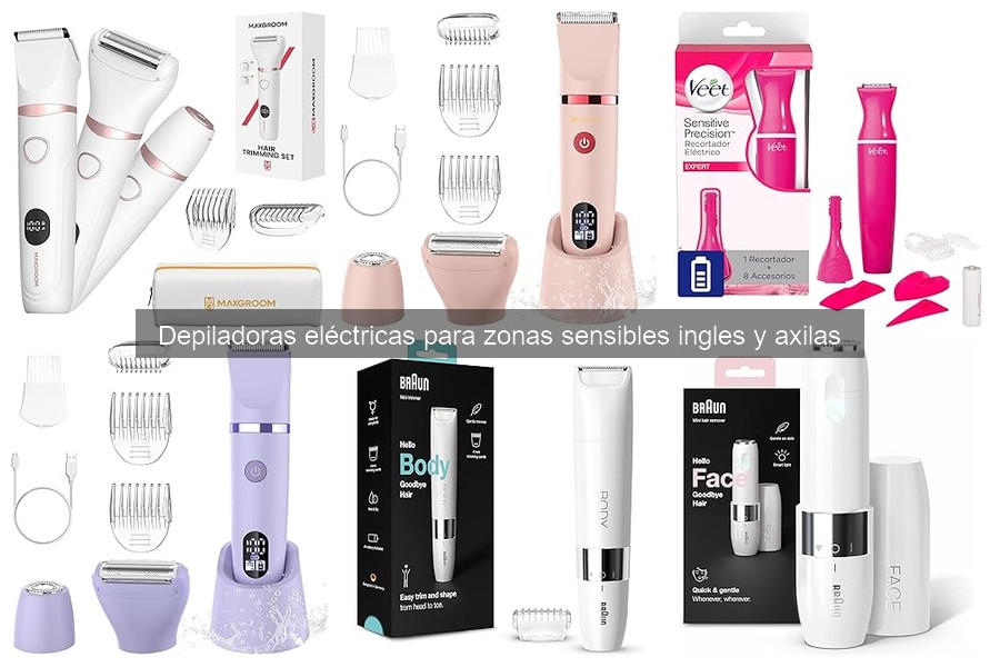 Alternativas a depiladoras eléctricas para zonas sensibles
