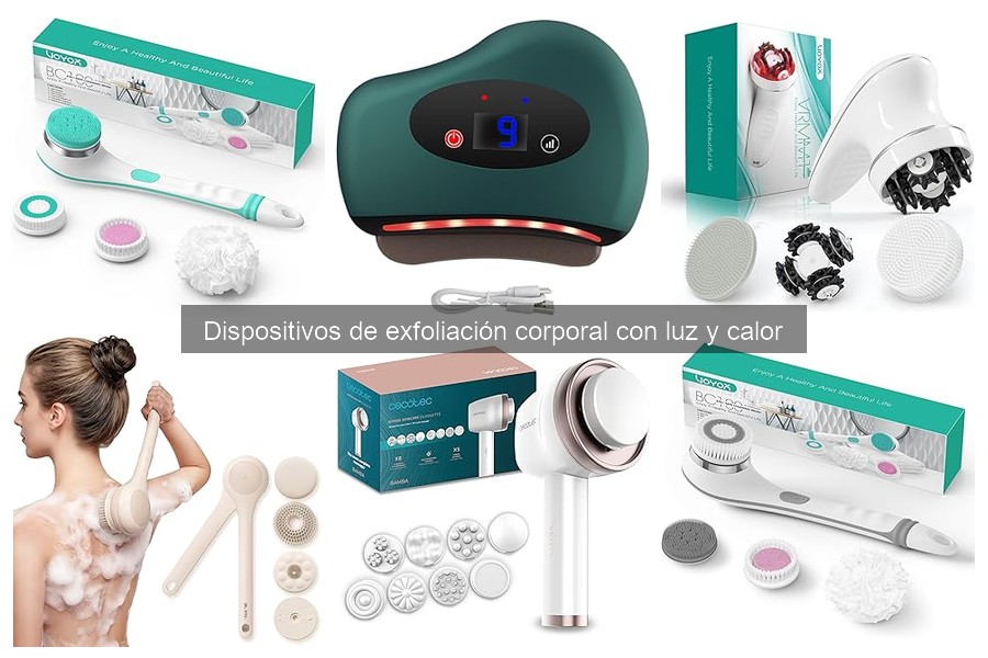 Alternativas a dispositivos de exfoliación corporal con luz y calor