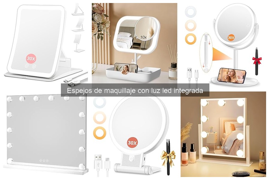 Alternativas a Espejos de Maquillaje con Luz LED