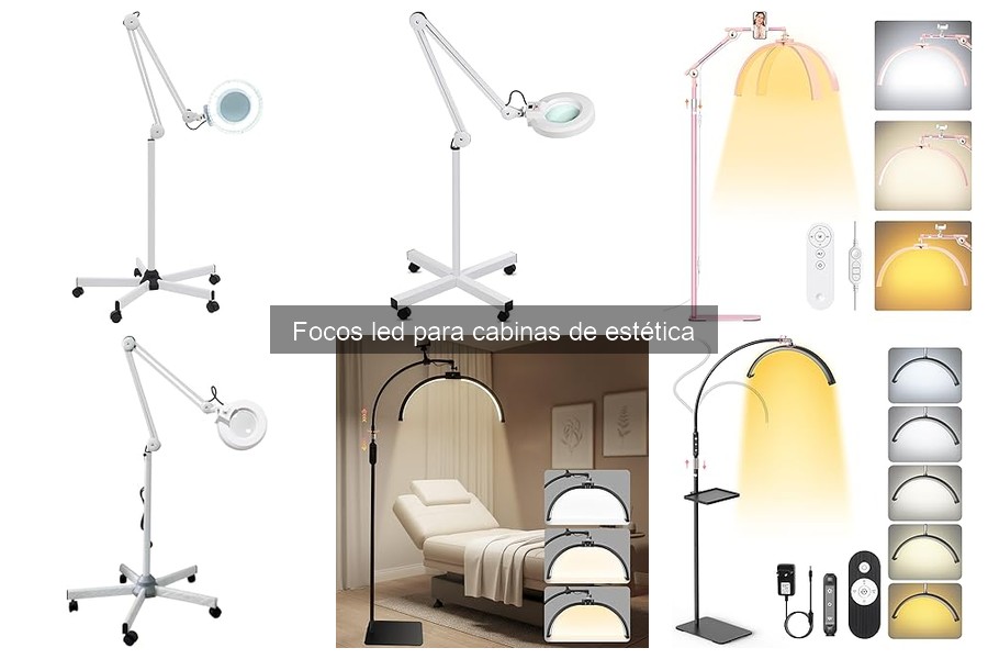 Alternativas a focos LED para cabinas de estética