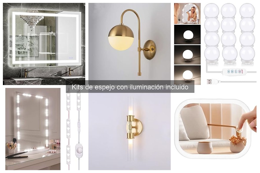 Alternativas a kits de espejo con iluminación: ¡descubre otras opciones!