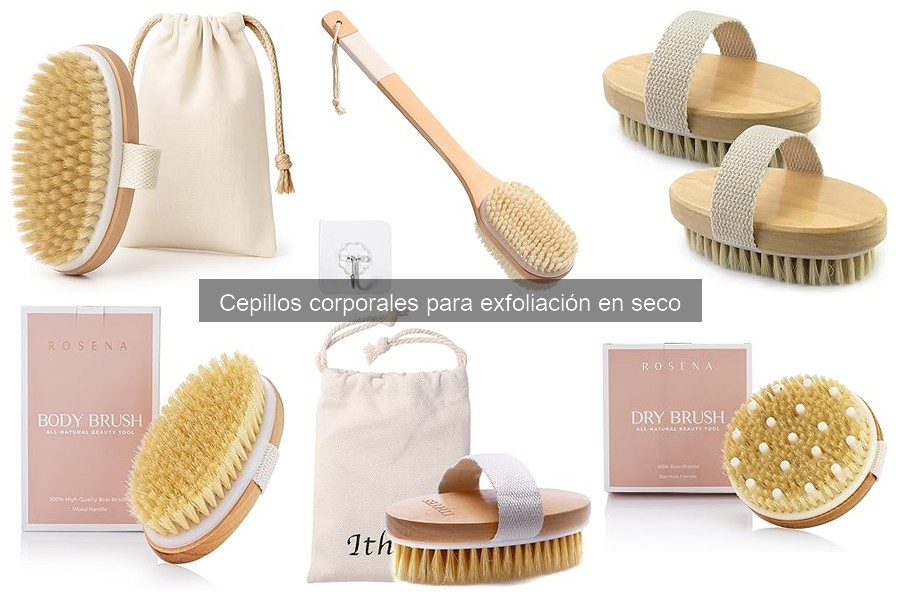 Alternativas a la exfoliación en seco con cepillos corporales