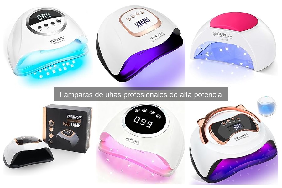 Alternativas a lámparas de uñas de alta potencia: opciones económicas