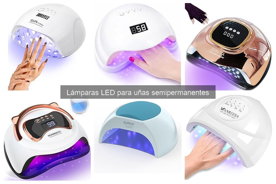 Alternativas a lámparas LED para uñas semipermanentes