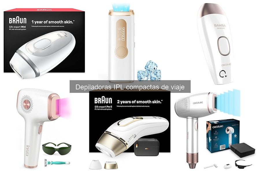 Alternativas a las Depiladoras IPL Compactas de Viaje