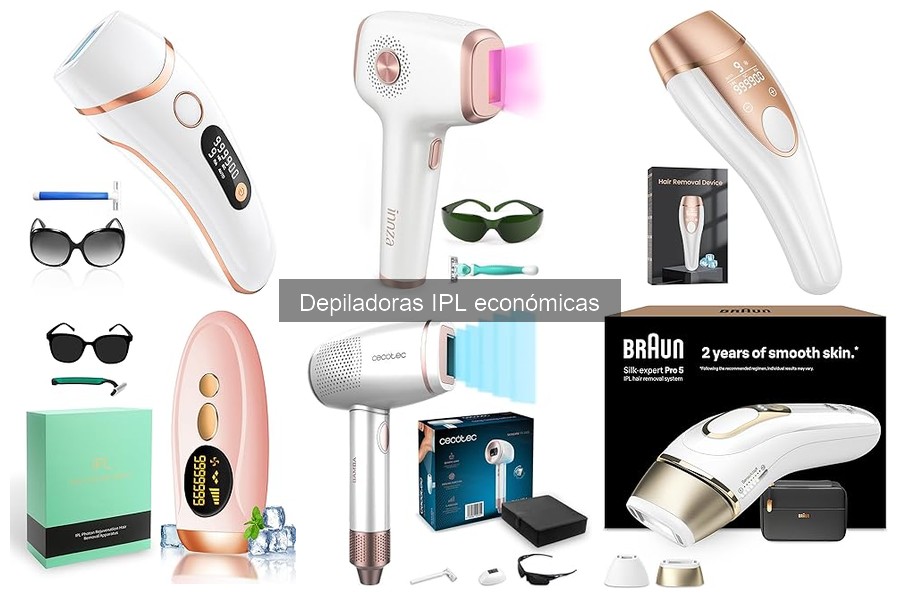 Alternativas a las depiladoras IPL económicas: guía completa