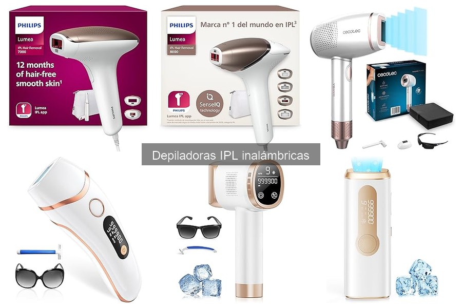Alternativas a las Depiladoras IPL Inalámbricas para Depilación
