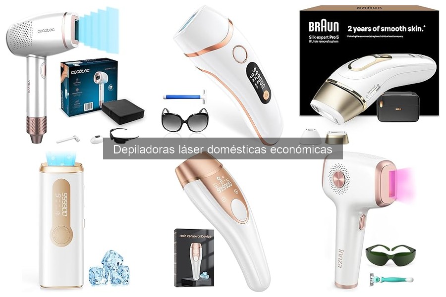 Alternativas a las depiladoras láser económicas: opciones efectivas