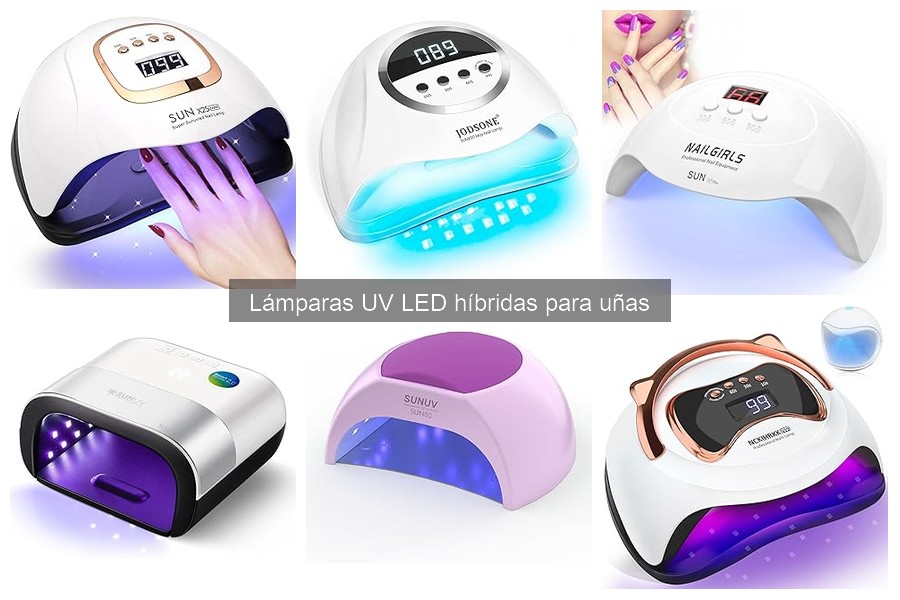 Alternativas a las lámparas UV LED híbridas para uñas
