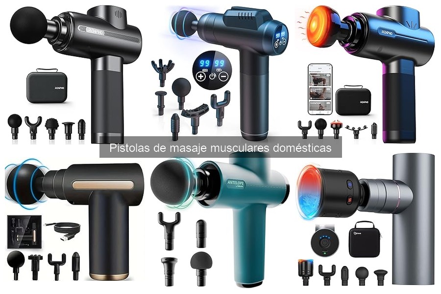 Alternativas a las Pistolas de Masaje Muscular Efectivas