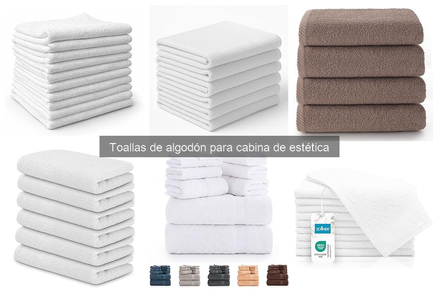 Alternativas a las toallas de algodón en cabinas de estética