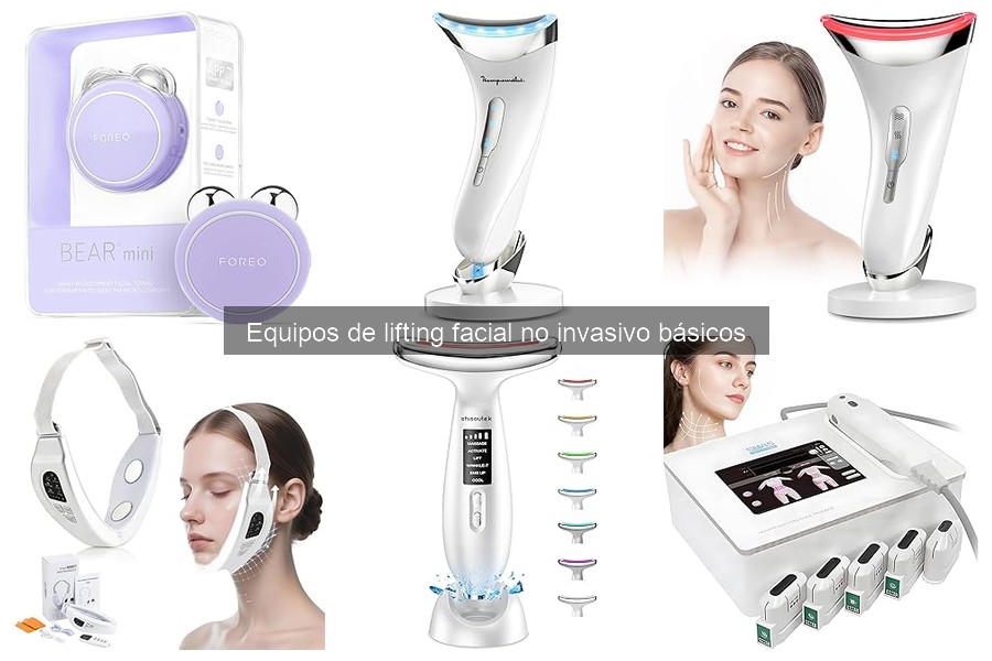 Alternativas a los equipos de lifting facial no invasivo