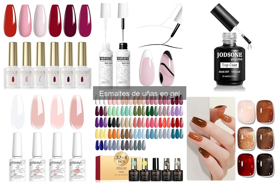 Alternativas a los esmaltes de uñas en gel: opciones ideales