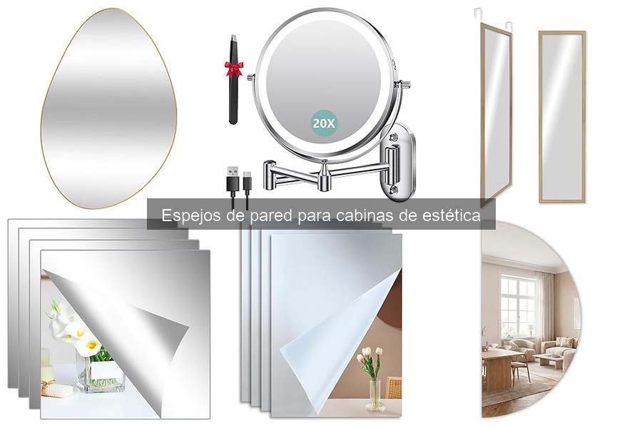 Alternativas a los Espejos de Pared en Cabinas de Estética