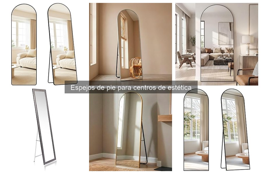Alternativas a los espejos de pie en centros de estética