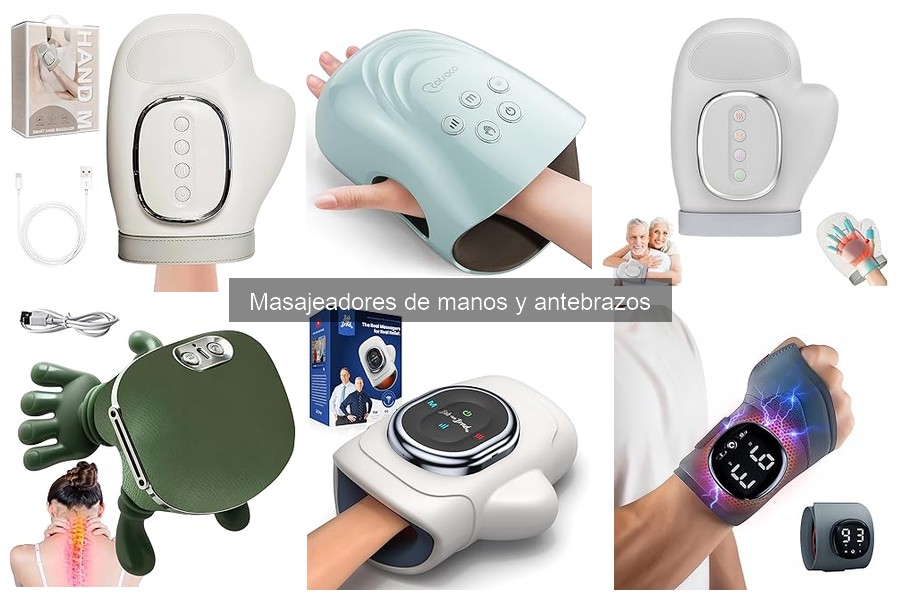 Alternativas a los Masajeadores de Manos y Antebrazos