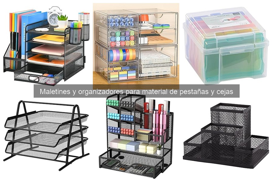 Alternativas a Maletines para Organizar Material de Pestañas