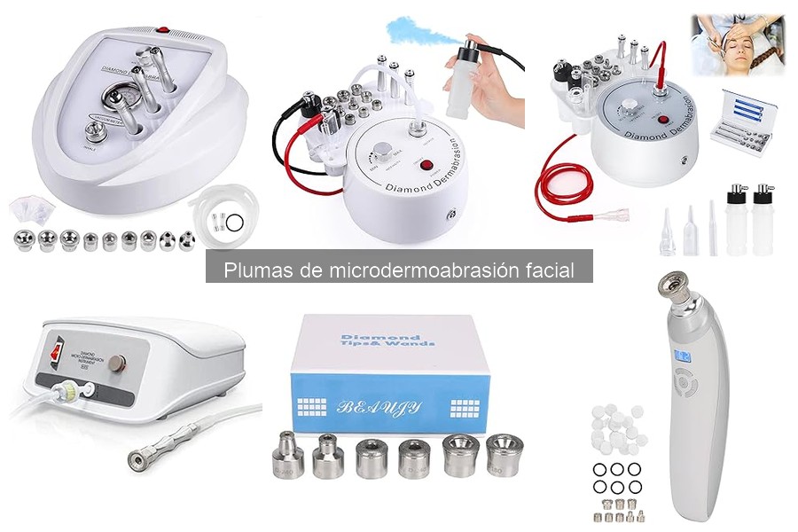 Alternativas a plumas de microdermoabrasión facial