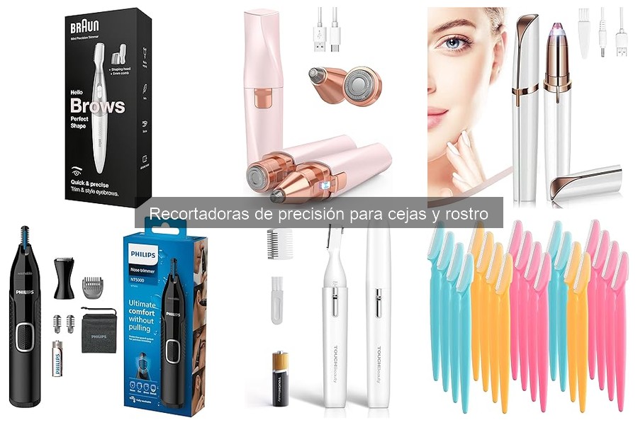 Alternativas a recortadoras de precisión para cejas