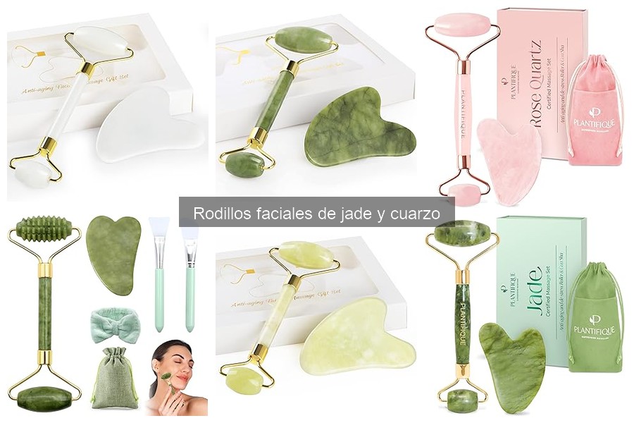Alternativas a Rodillos Faciales de Jade y Cuarzo