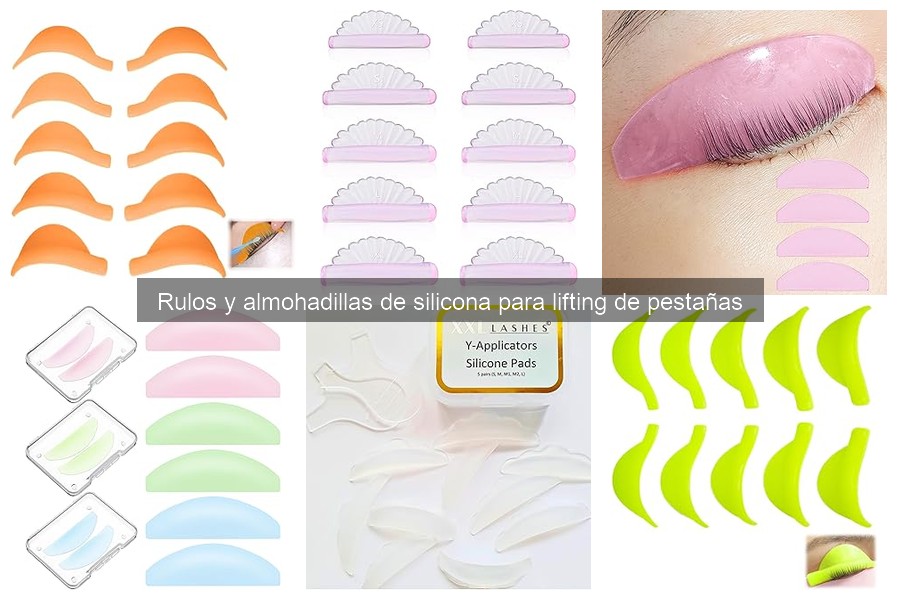 Alternativas a rulos de silicona para lifting de pestañas