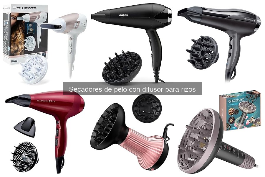 Alternativas a secadores con difusor para rizos