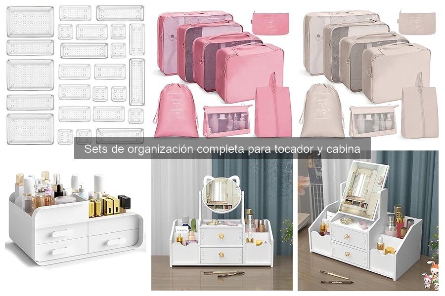 Alternativas a Sets de Organización para Tocador y Cabina