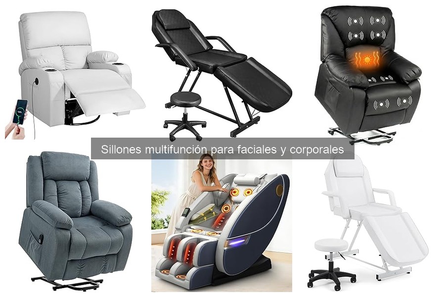Alternativas a sillones multifuncionales en estética