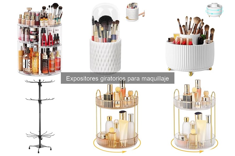 Alternativas Creativas a Expositores Giratorios de Maquillaje