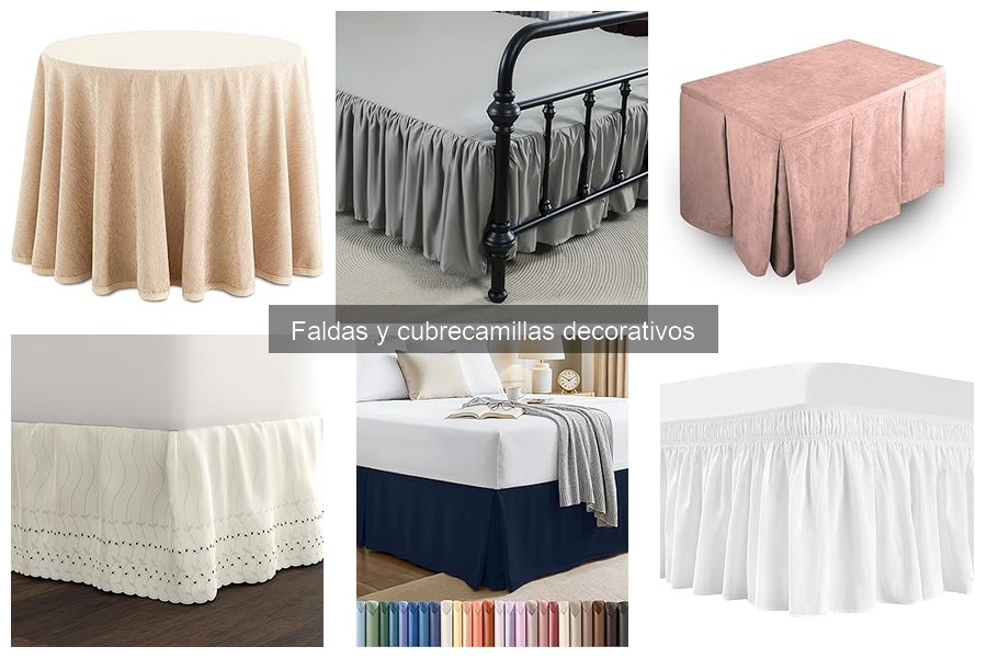 Alternativas creativas a las faldas decorativas para estética