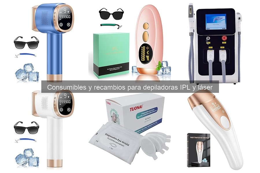 Alternativas económicas a consumibles de depiladoras IPL y láser