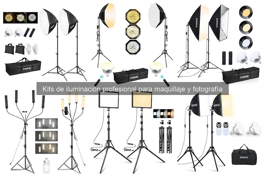 Alternativas económicas a kits de iluminación para fotografía