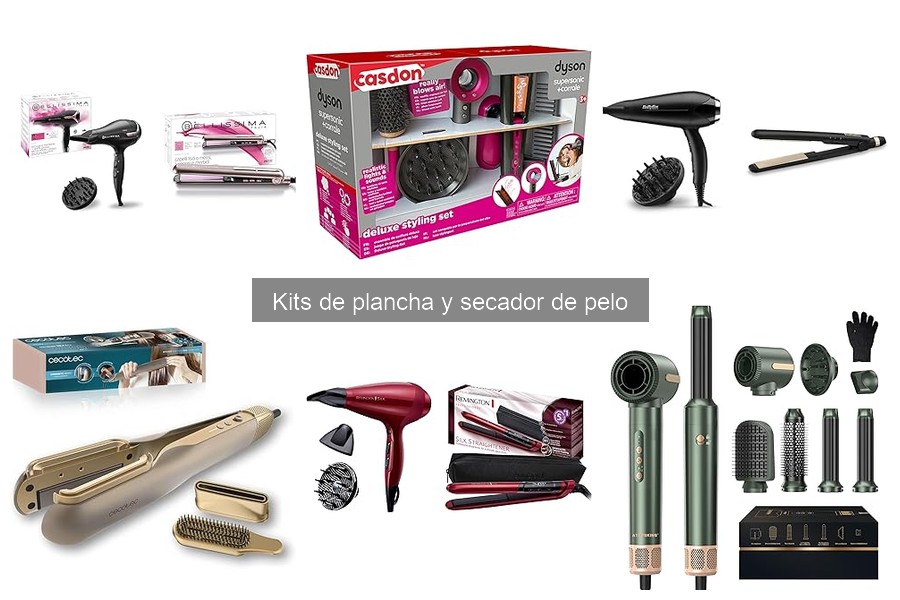 Alternativas económicas a kits de plancha y secador de pelo