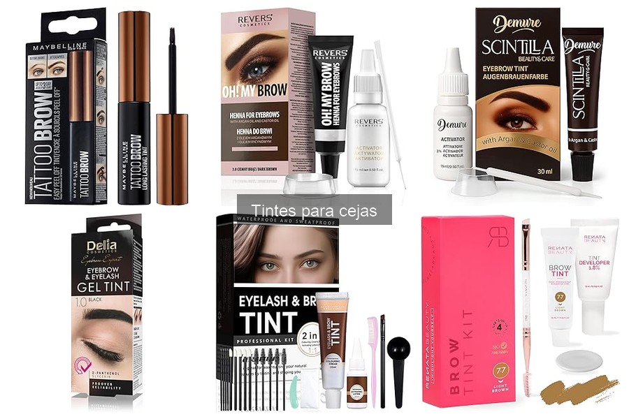 Alternativas naturales a los tintes para cejas