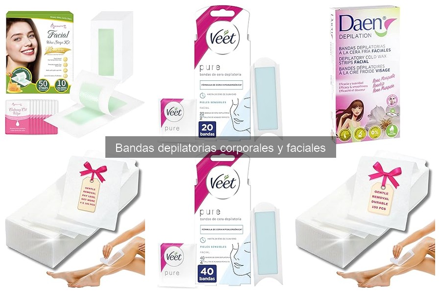 Bandas depilatorias y su efecto en la irritación cutánea