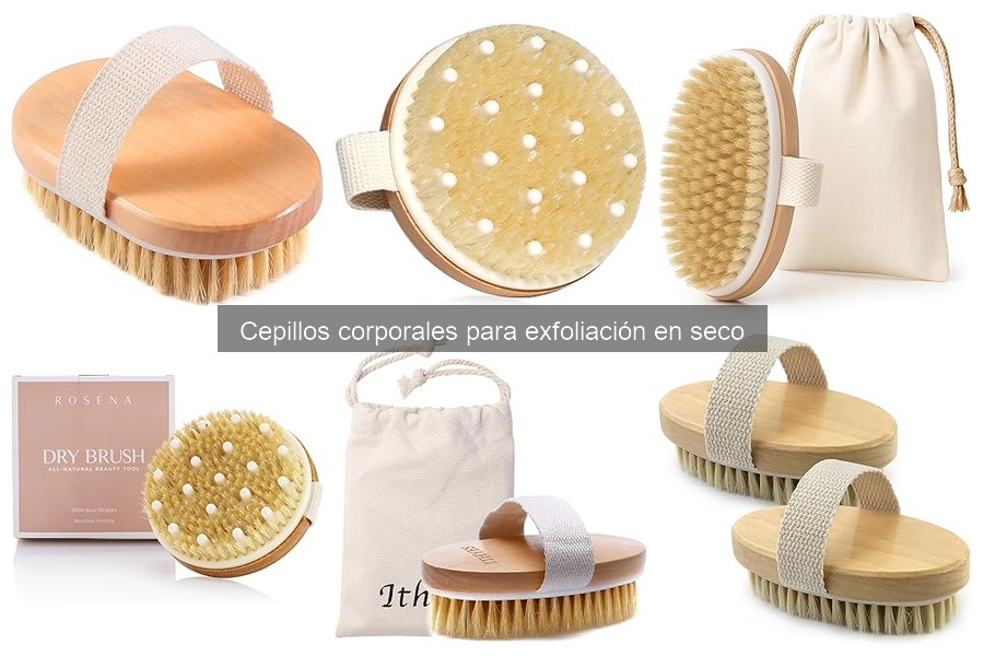 Beneficios de la exfoliación en seco con cepillos corporales