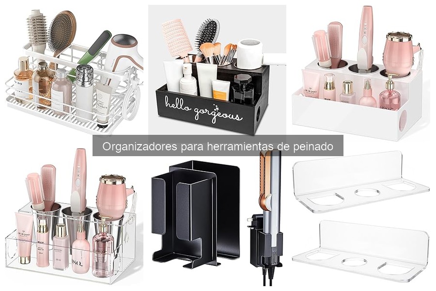 Beneficios de los organizadores de herramientas de peinado