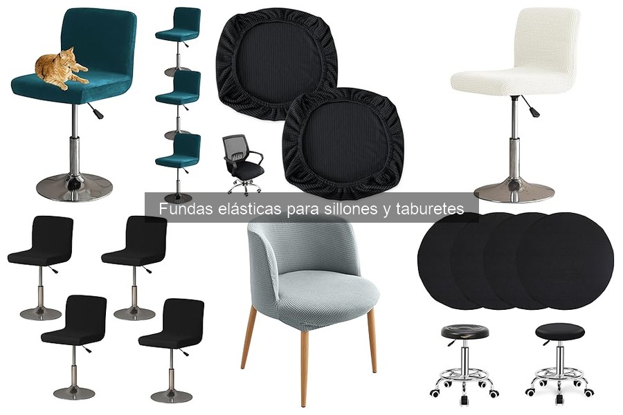 Beneficios de usar fundas elásticas para sillones y taburetes