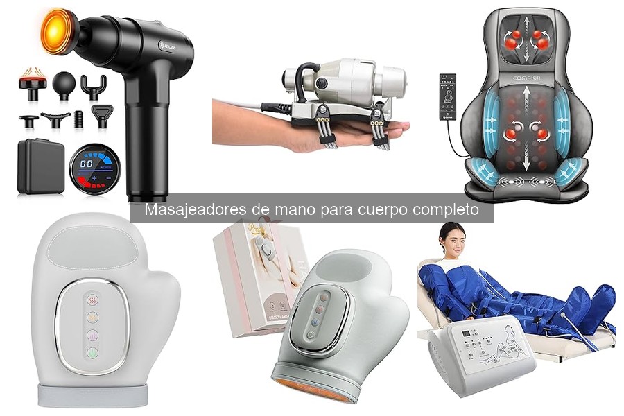 Beneficios de usar masajeadores de mano para cuerpo completo